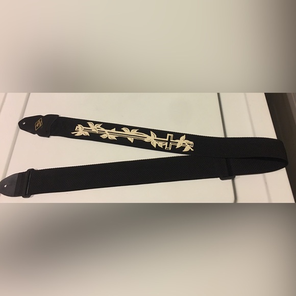 LM Product Religious Nylon Guitar Strap - Picture 2 of 7
